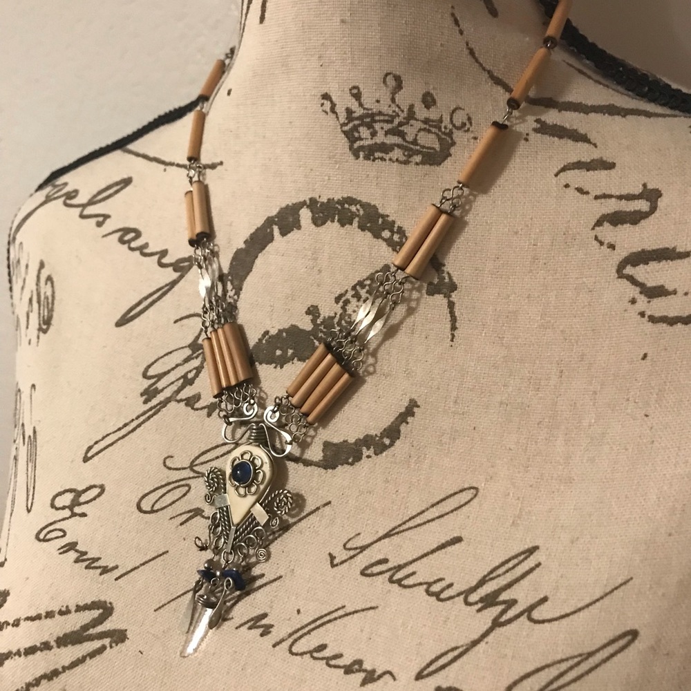 Handmade Native American necklace